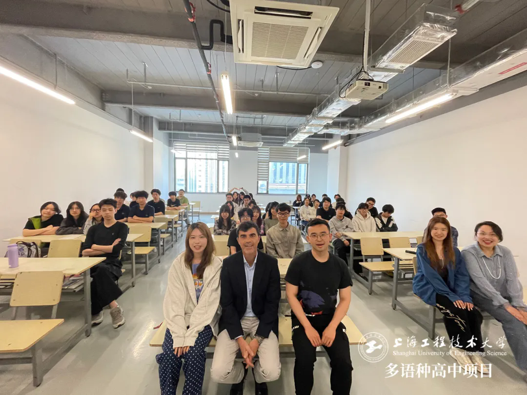 校園動態日語國際高中-馬德里康普頓斯大學來我校交流講座
